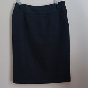 MaxMara Weekend Classic Black Pencil Skirt Size USA 8